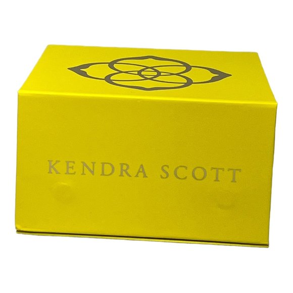 Kendra Scott Gift Bag and Gift Box Set Yellow and Gold Logo - Picture 3 of 10